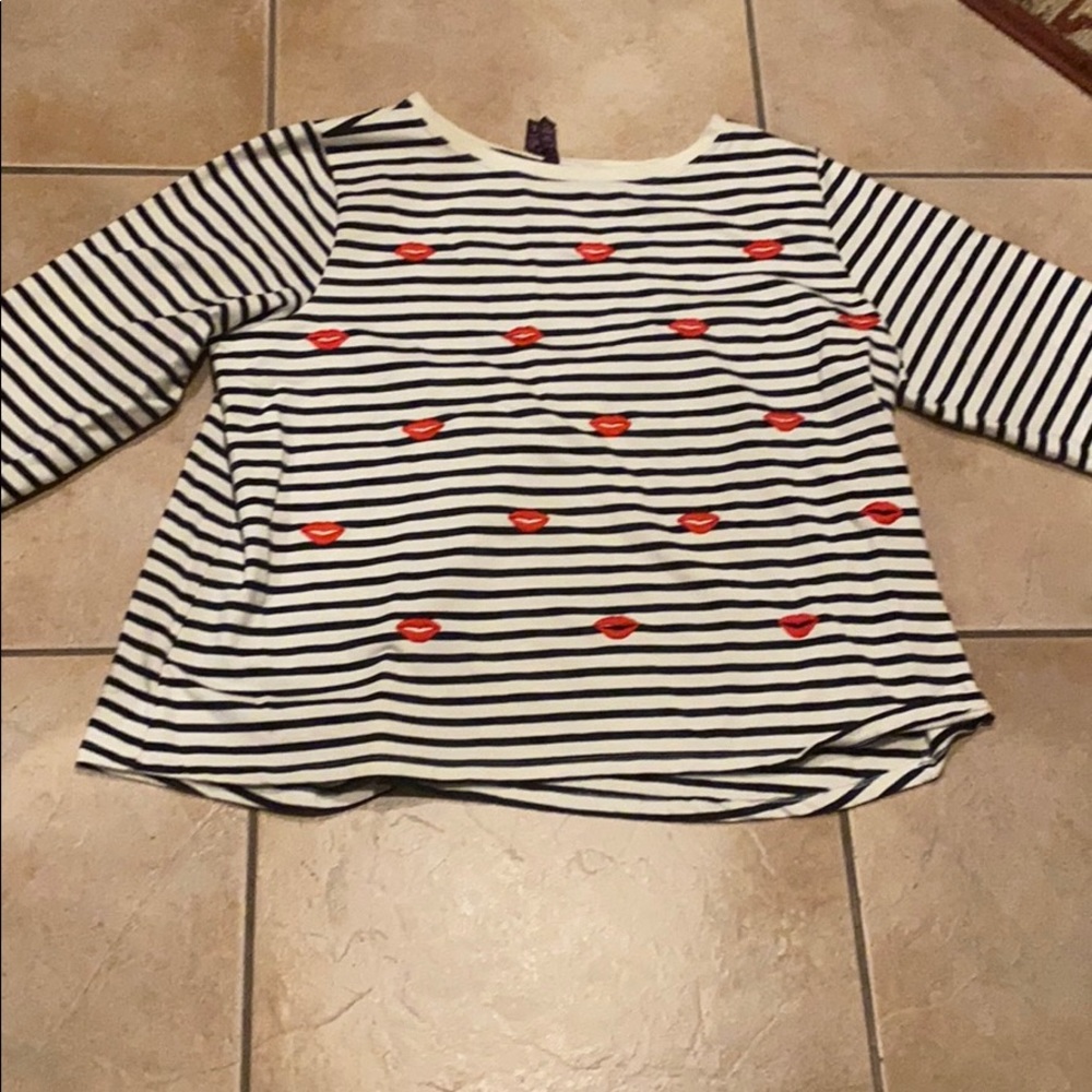 Gently worn Betsey Johnson boatneck sweatshirt